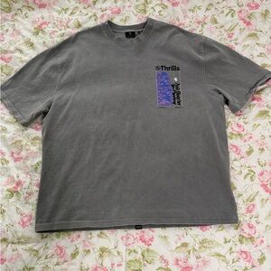 Thrills Gray Short Sleeve Tee